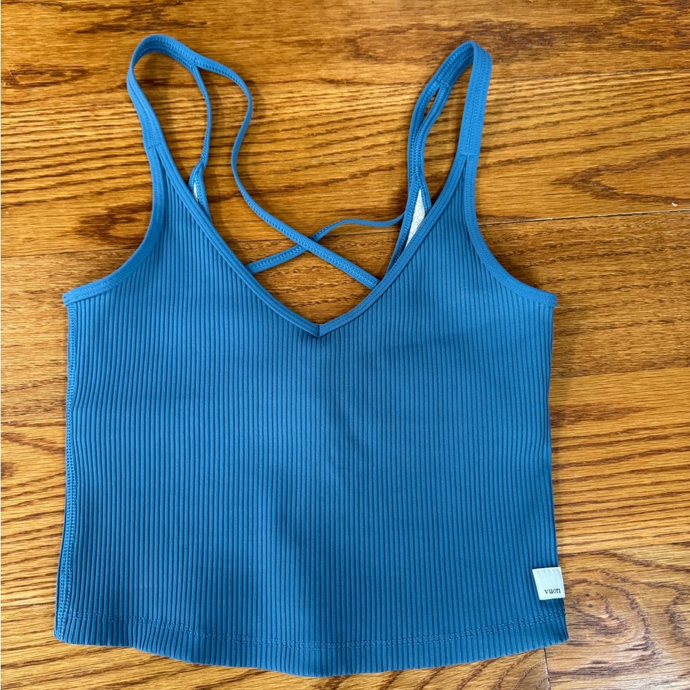 Vuori Ribbed Tank Top Size Small